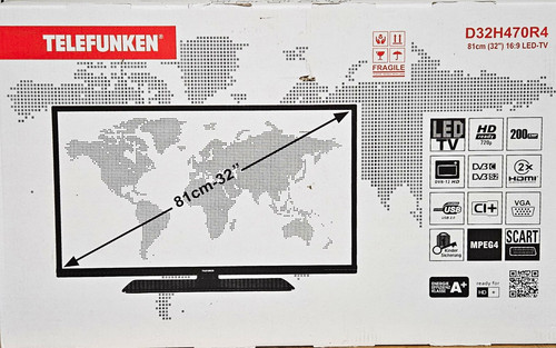 Telefunken d32h470r4 led - d32h470r4, led-tv