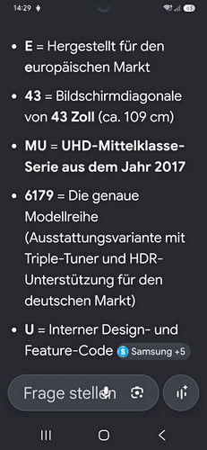 Samsung ue43mu6179u zoll - samsung, 43